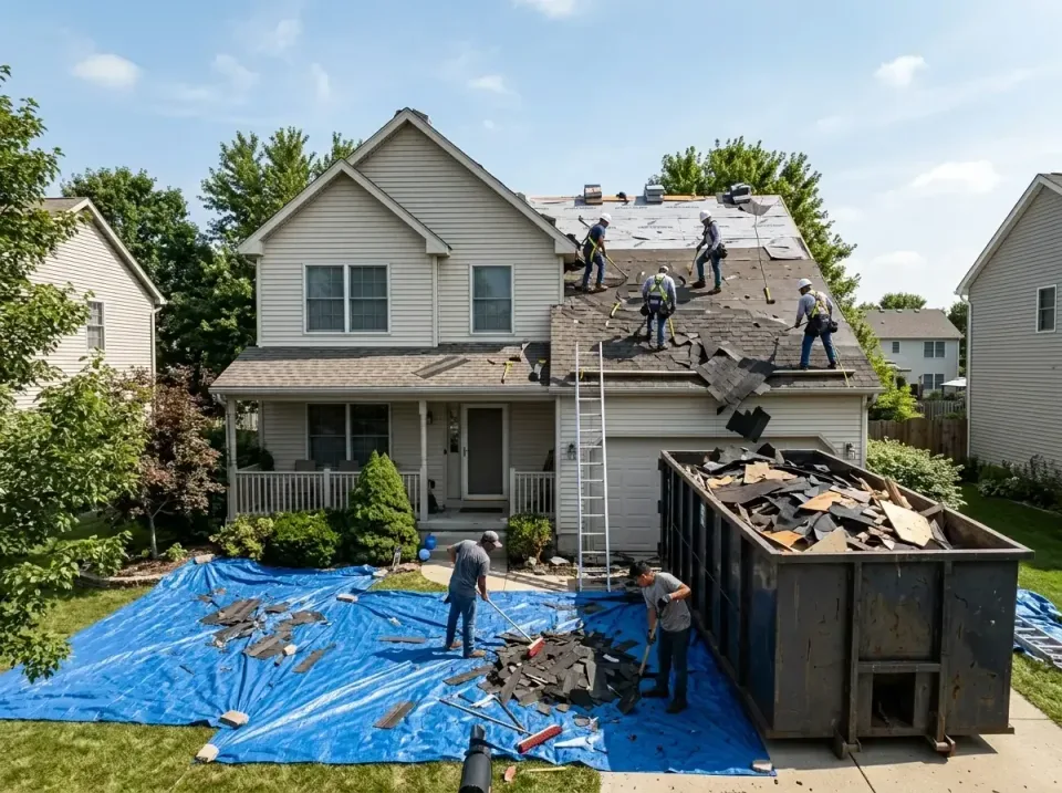 roof-replacement-debris-remova-004 — frequently asked questions, Cheapest Dumpster Rentals in Moon Lake, FL